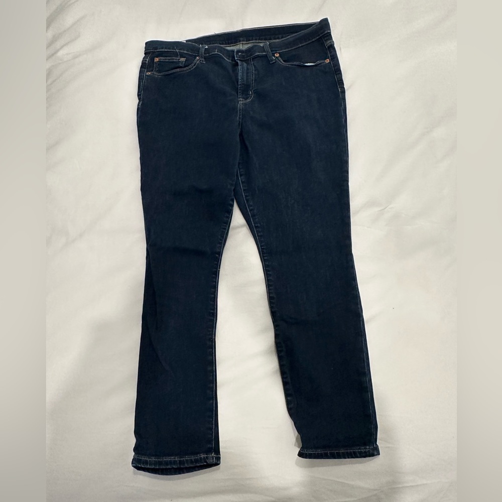 GAP Mid rise true skinny jeans size 18